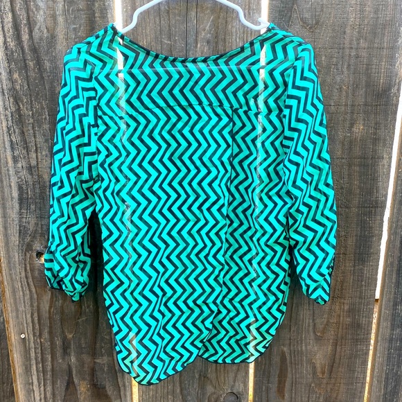 Poetry gorgeous zig zag blouse - Picture 3 of 3